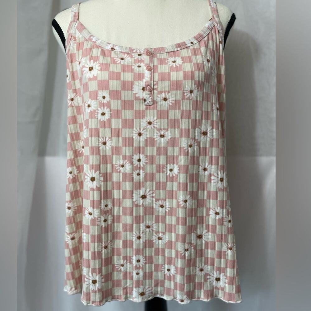 Indigo Bloom Women's XL/1X Cami/Short Pajama Lounge Set NWT Pink Floral